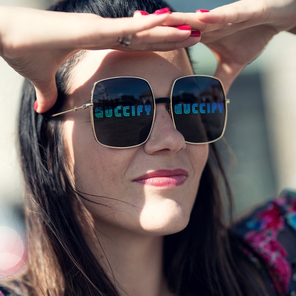 New- Gucci  Square Sunglasses GG0414S main image 4